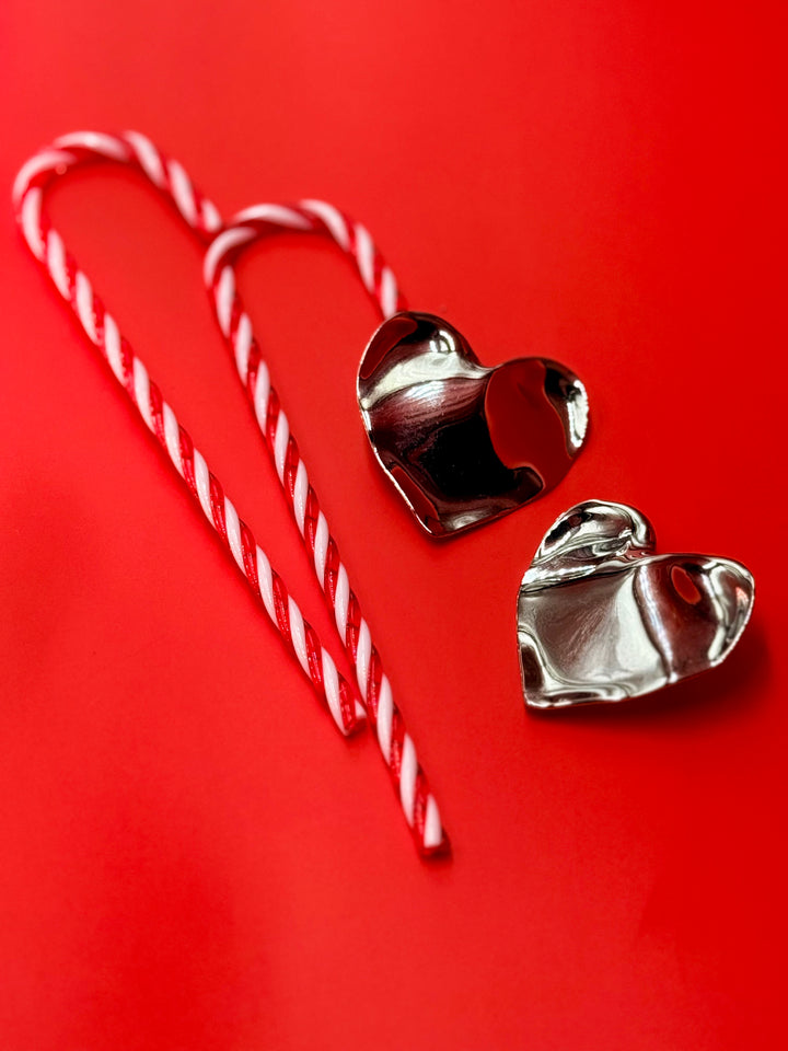 Bold Love σκουλαρίκια σε σχήμα καρδιά