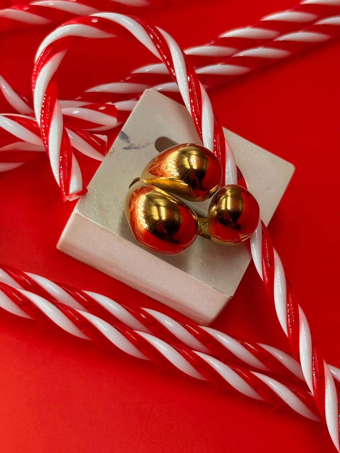 Bubble δαχτυλίδι από ανοξείδωτο ατσάλι