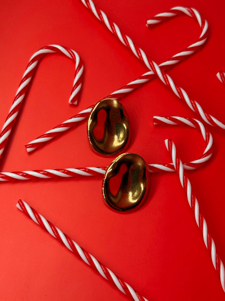 Sandra σκουλαρίκια σε οβάλ σχήμα