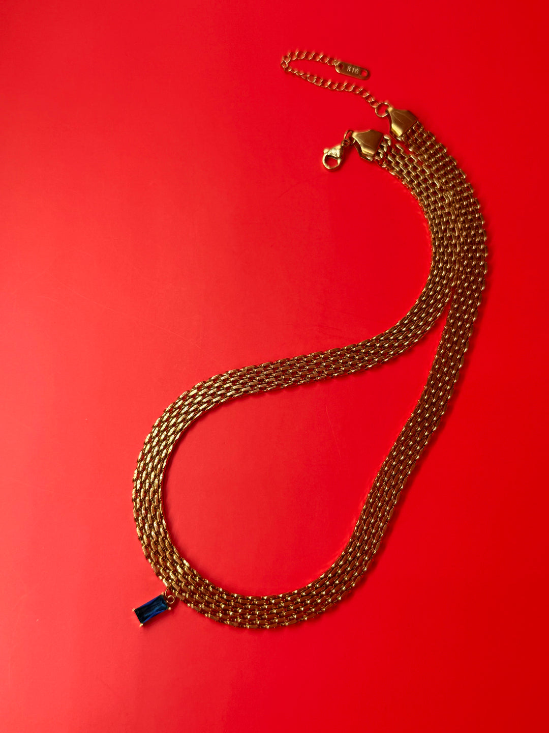 Marni κολιέ τσόκερ με πέτρα