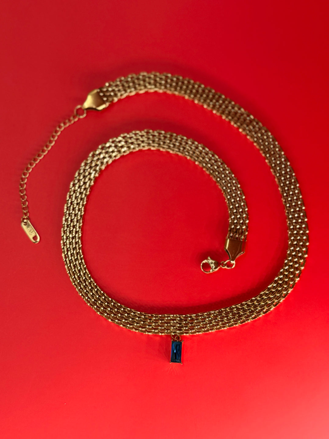 Marni κολιέ τσόκερ με πέτρα