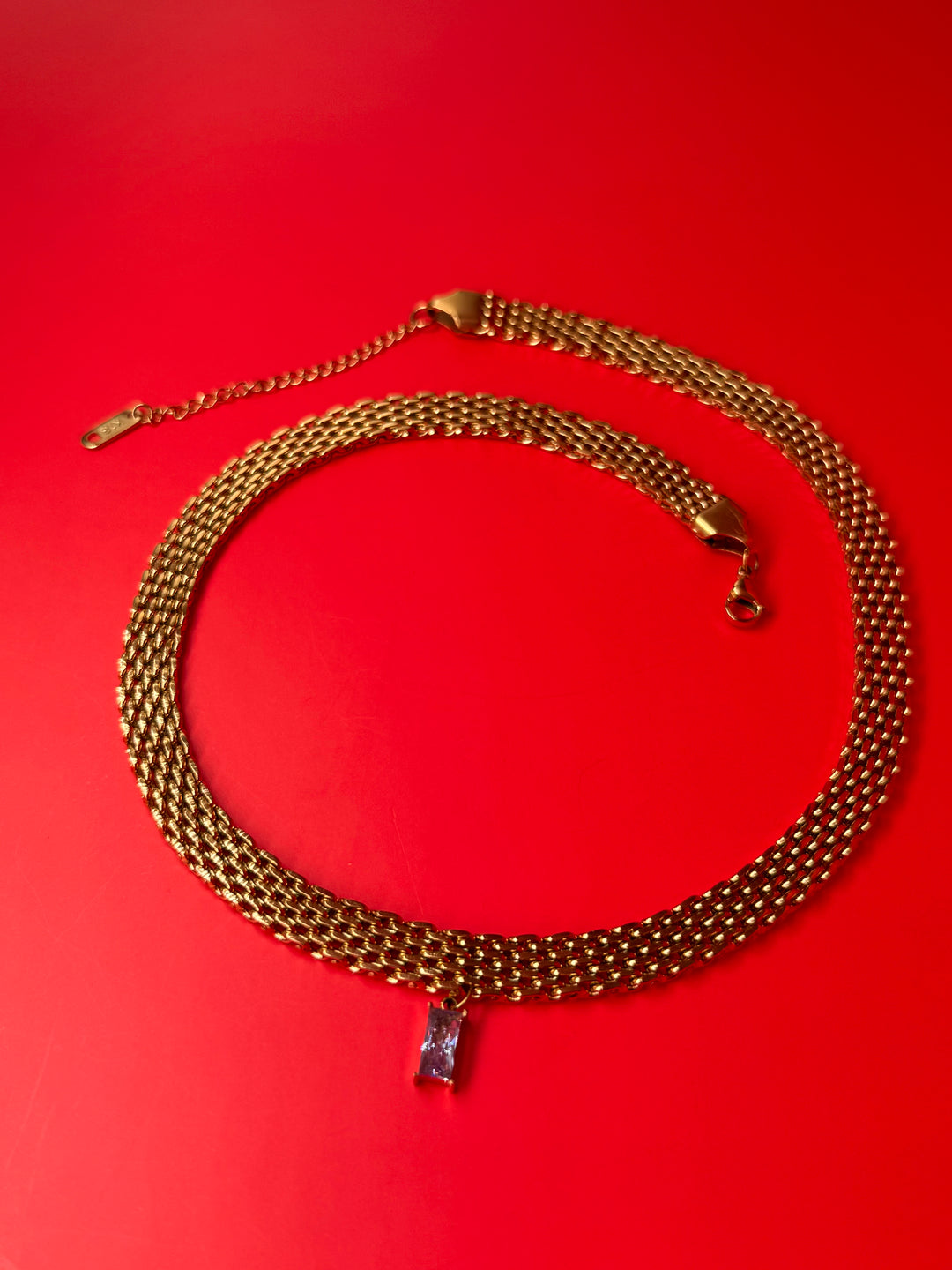 Marni κολιέ τσόκερ με πέτρα